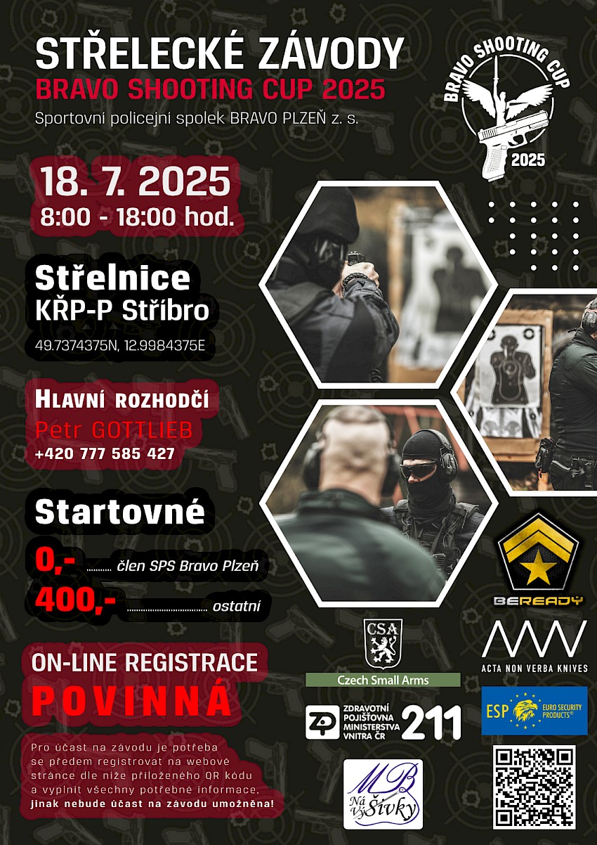 Střelecké závody Bravo Shooting Cup 2025
