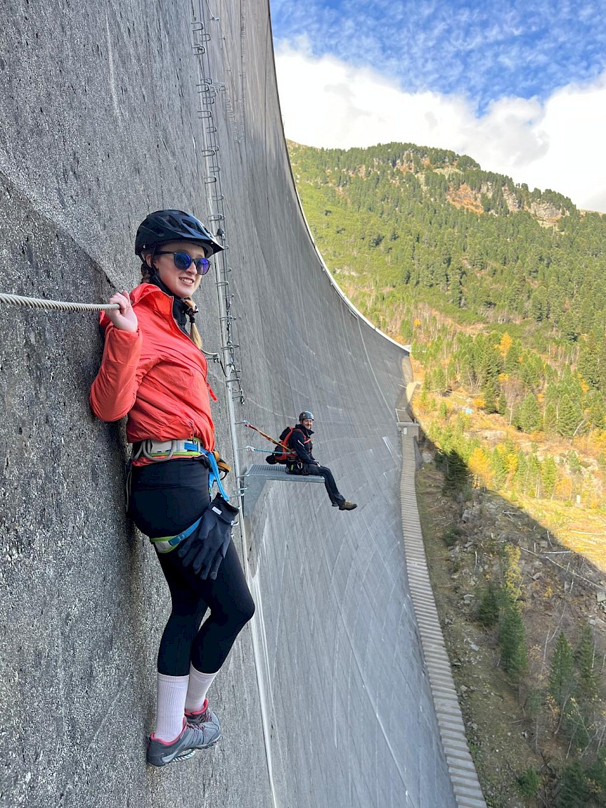 Výstup po Via Ferrata Klettersteig # Schlegeis 131