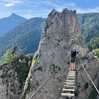 Výstup po Via Ferrata Drachenwand u Mondsee / BRAVO PLZEŇ z. s.