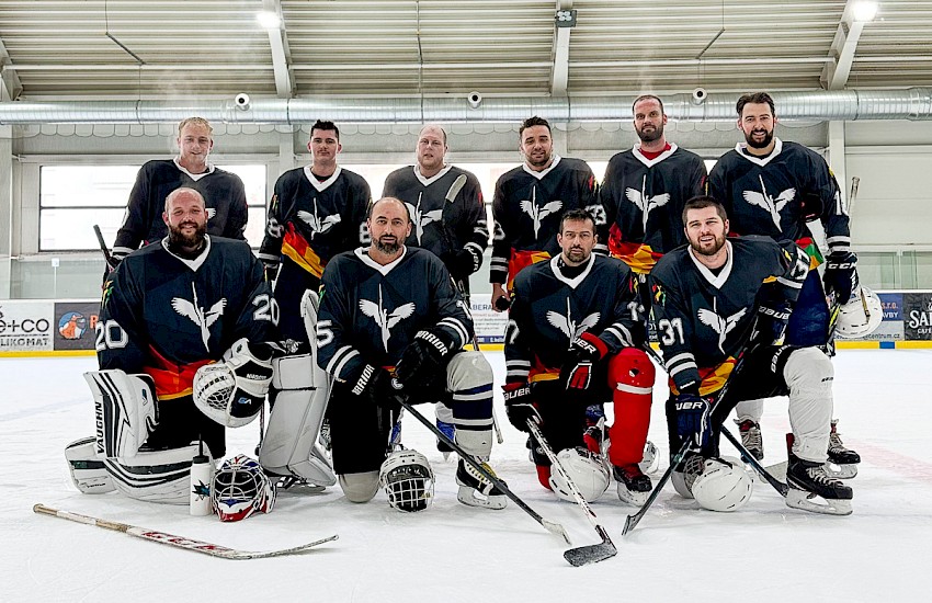 Přátelský hokejový zápas mezi SPS Bravo Plzeň a SKP Rokycany